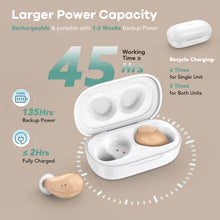Load image into Gallery viewer, Autiphon AT108 hearing aid charging and power capacity