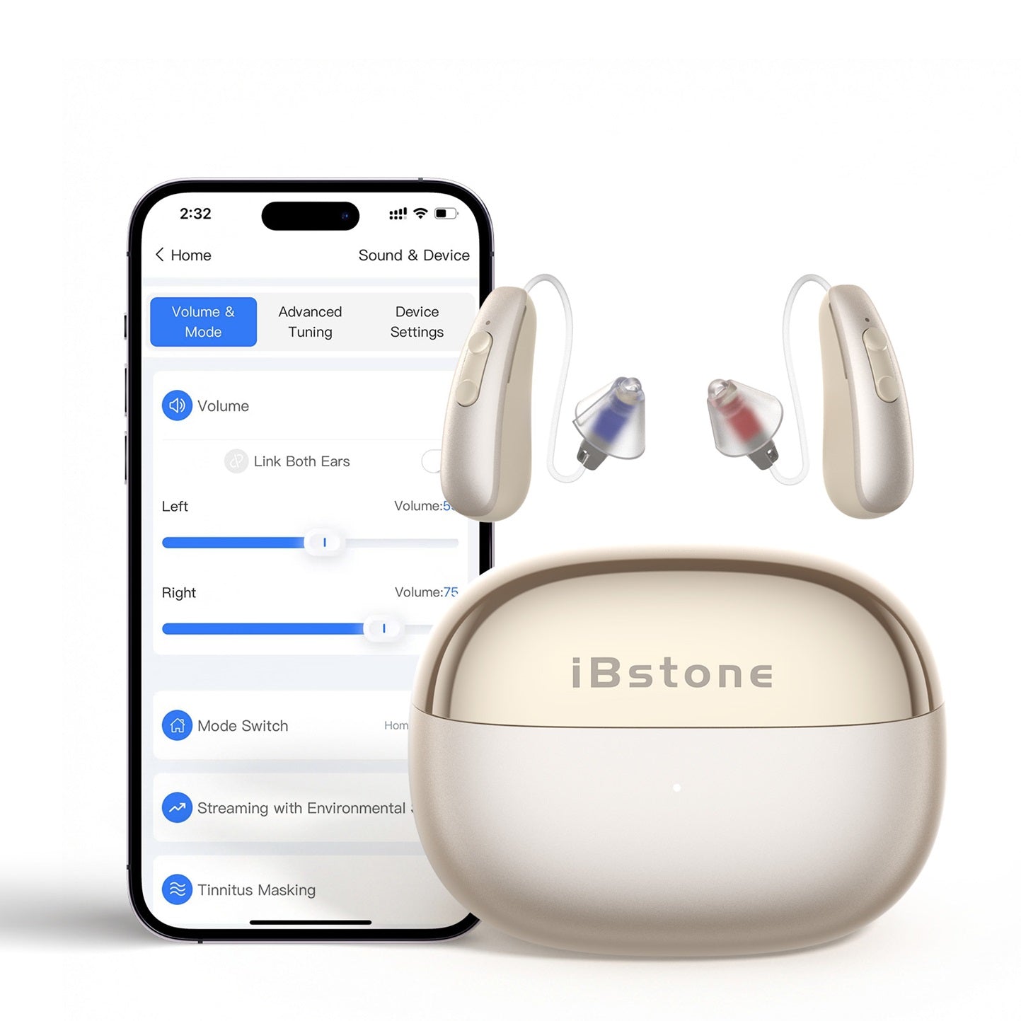 AuraLink OTC Bluetooth Hearing Aids