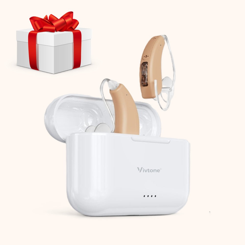 Vivtone Lucid508g hearing aids with gift box, hearing solutions