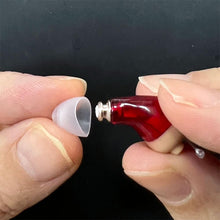 Load image into Gallery viewer, Replacing ear dome on Vivtone Supermini hearing aid