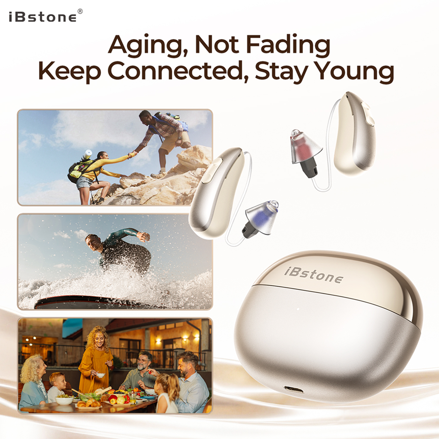 AuraLink OTC Bluetooth Hearing Aids
