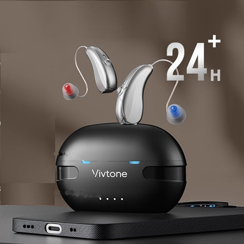 Vivtone Xpure-d Bluetooth Hearing Aids with 24+ hours battery