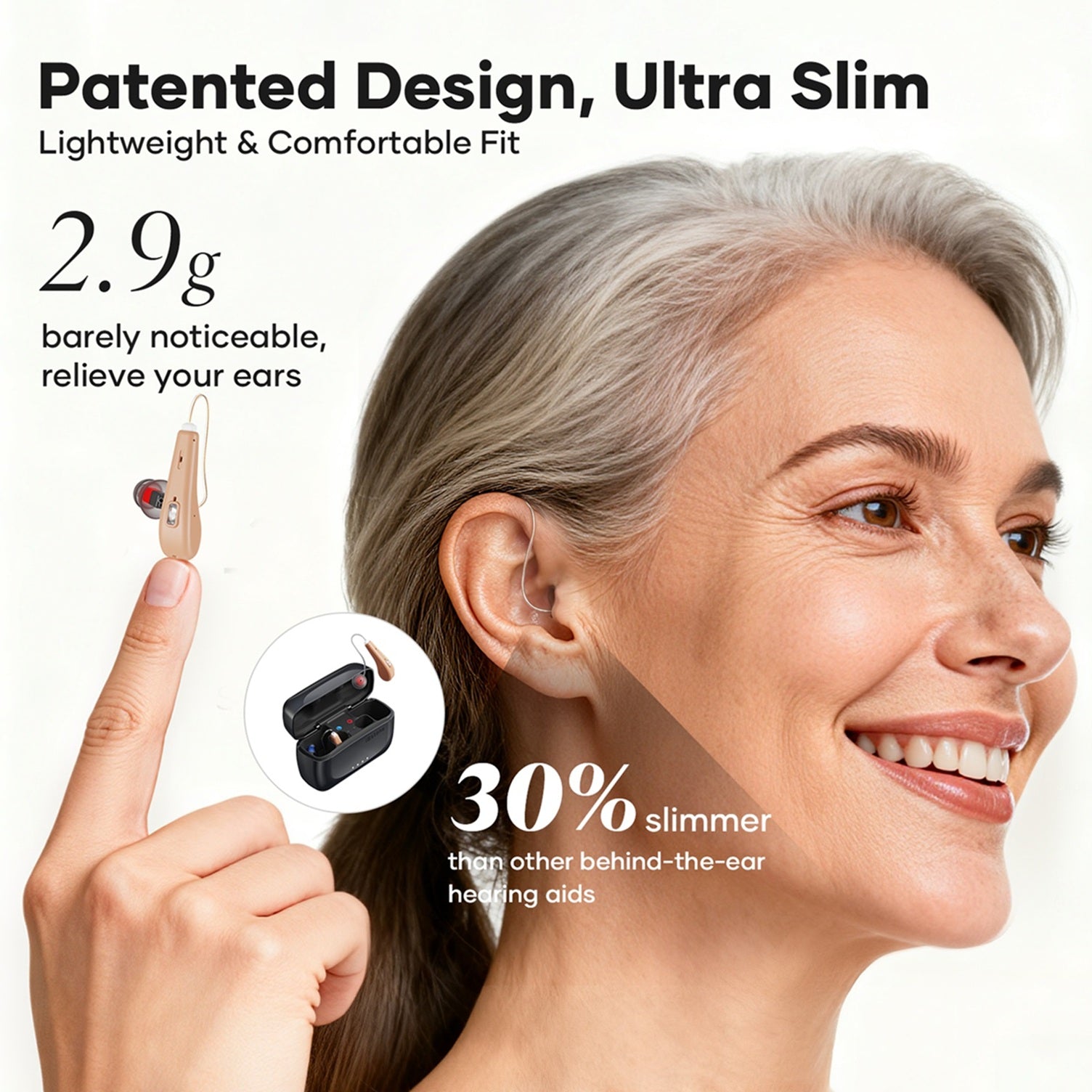 Edge Waterproof Mini RIC-f Hearing Aids
