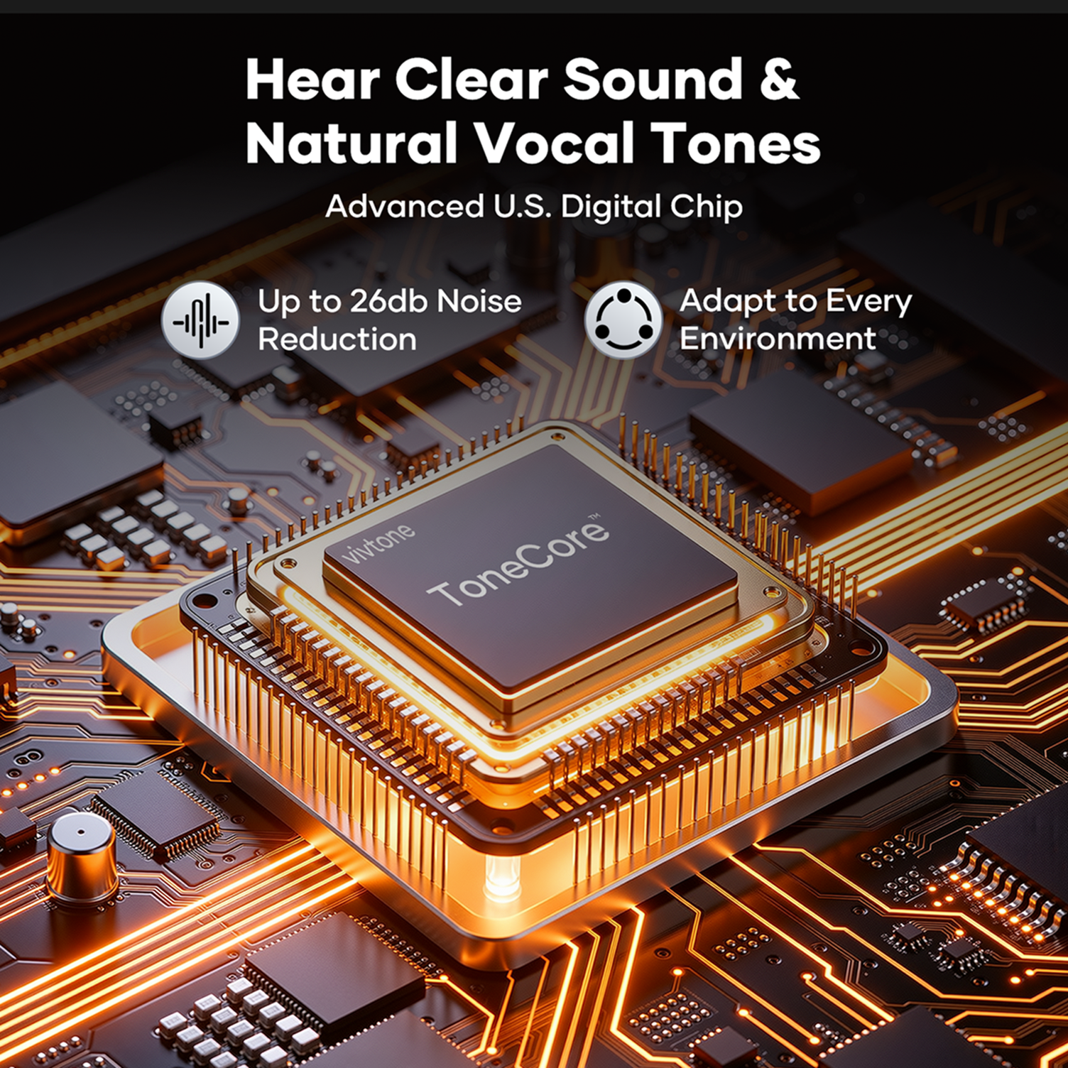 Vivtone SyncTune-g Bluetooth Hearing Aids