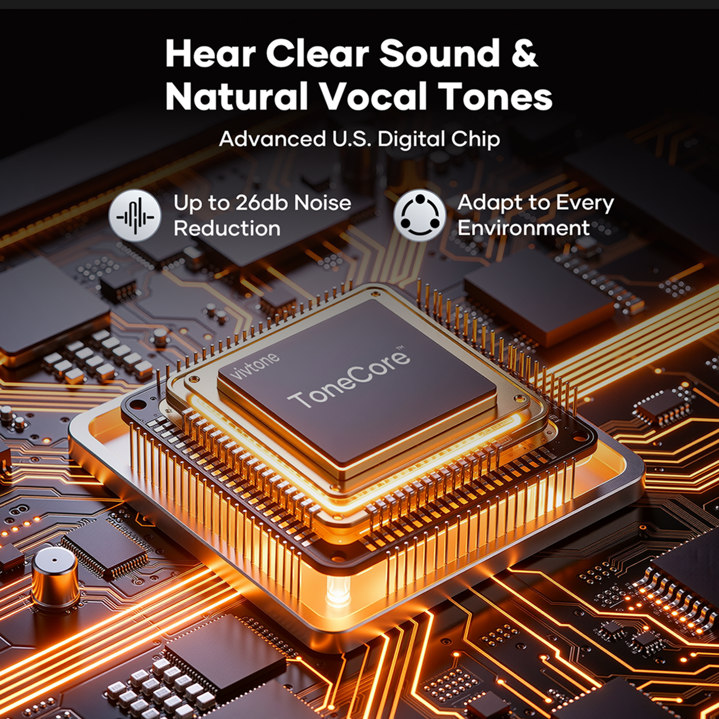 Vivtone SyncTune-i Bluetooth Hearing Aids