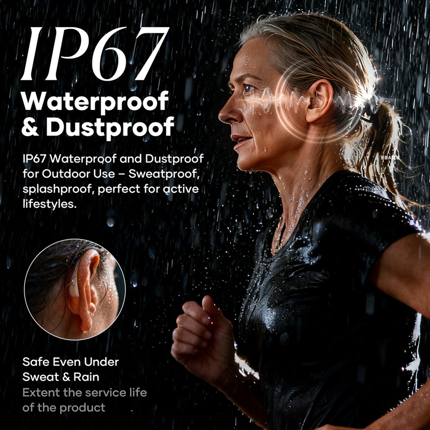 Edge Waterproof Mini RIC-g Hearing Aids