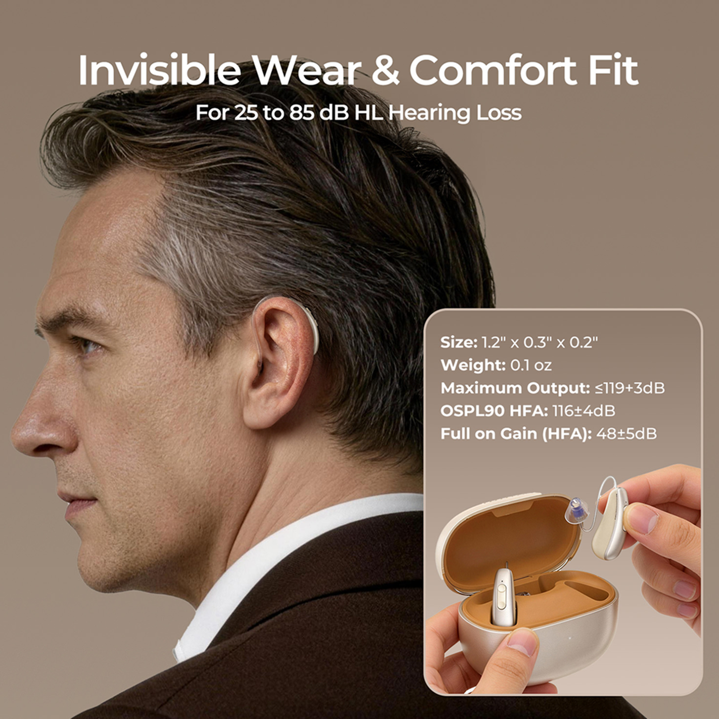 AuraLink OTC Bluetooth Hearing Aids