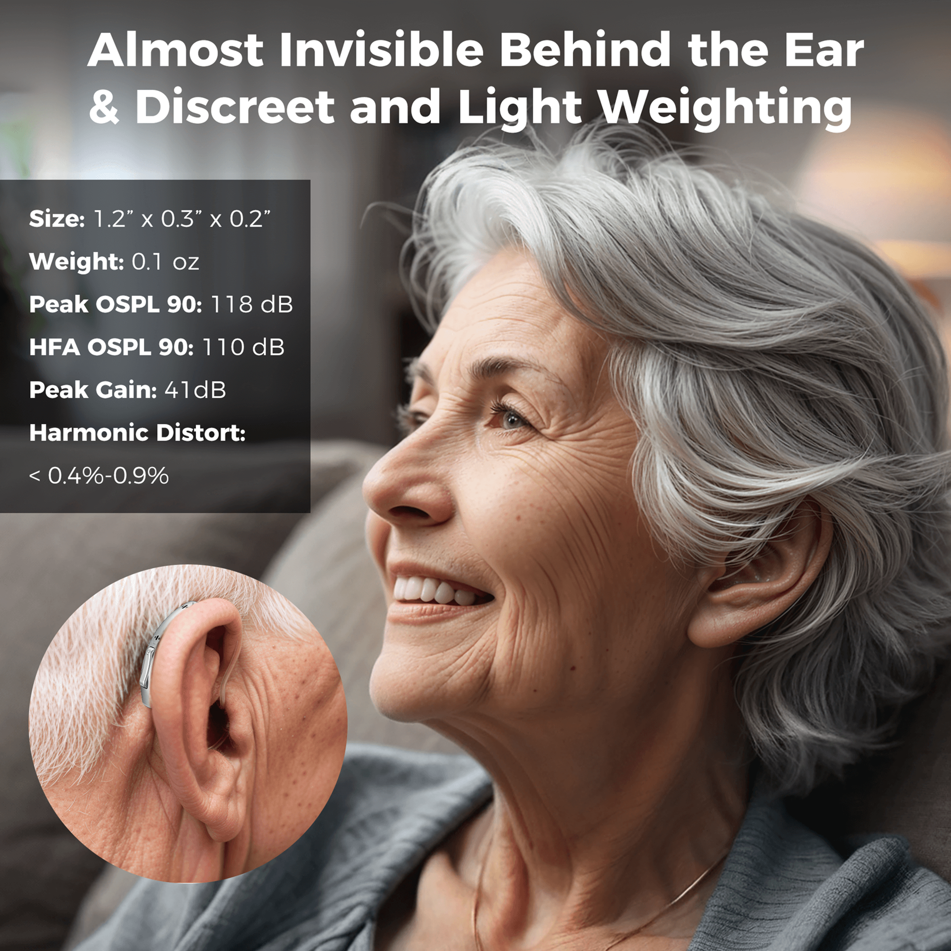 Vivtone lucid508-silver2 hearing aids