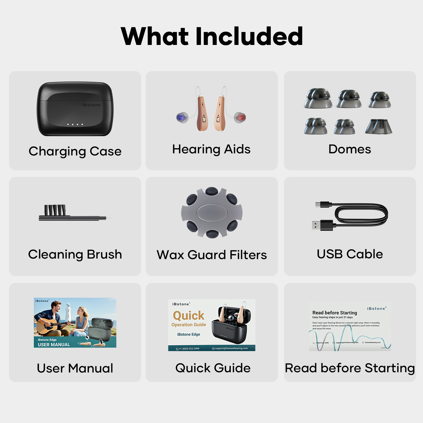 Edge Waterproof Mini-RIC Hearing Aids