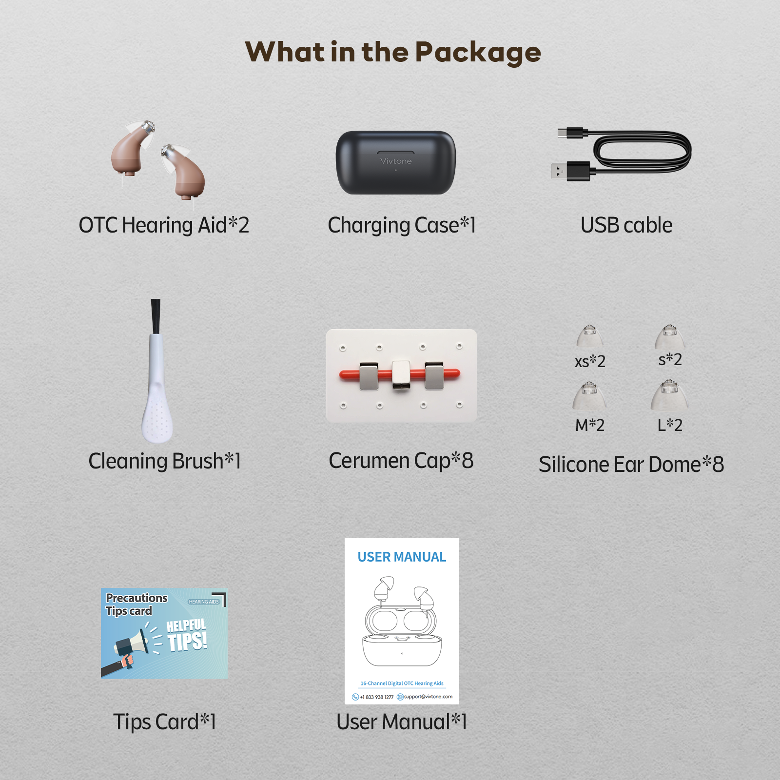 vivtone supermini-o cic hearing aids