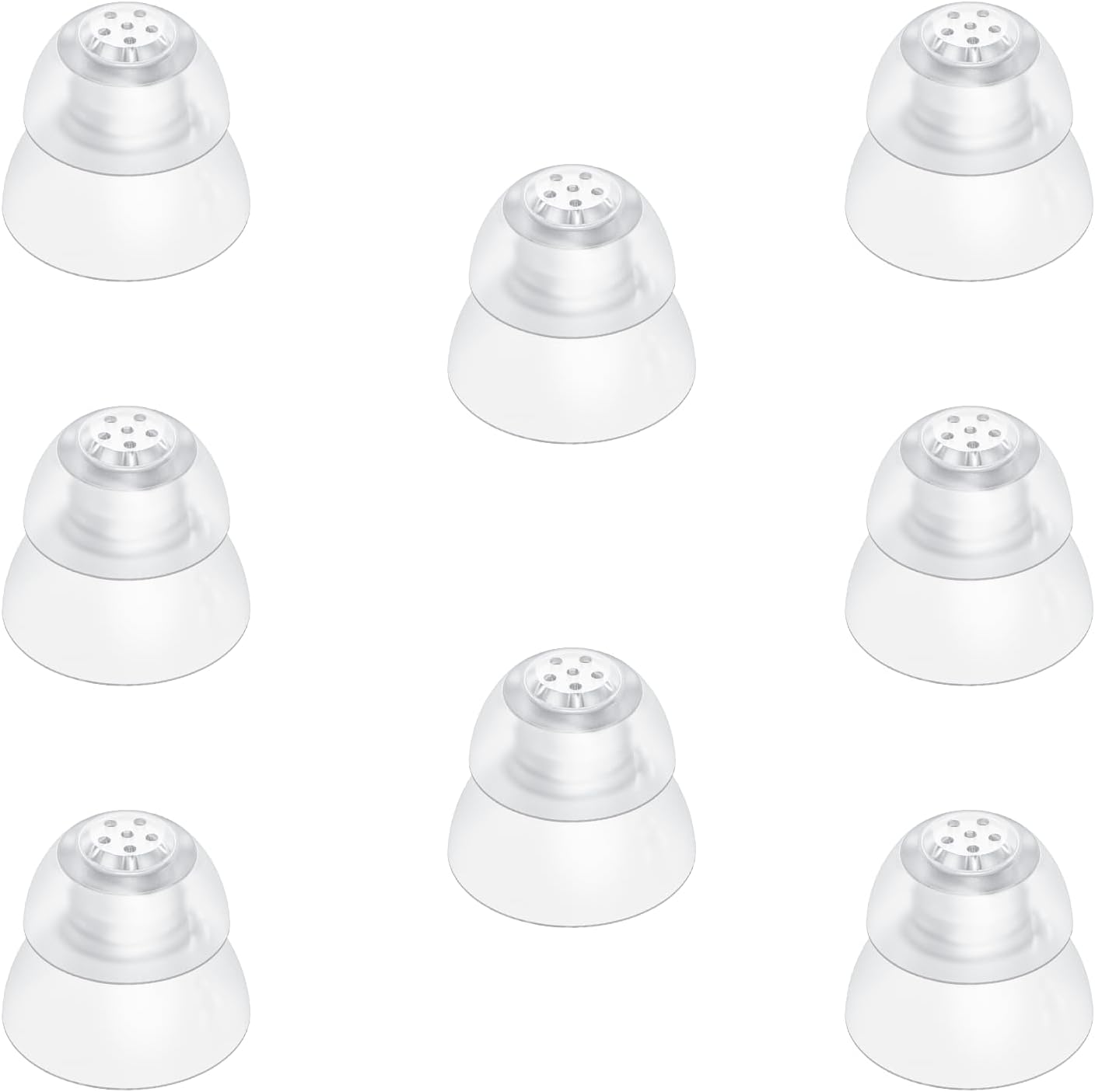 Domes with 6 Tiny Holes for Xpure (8 Pieces)