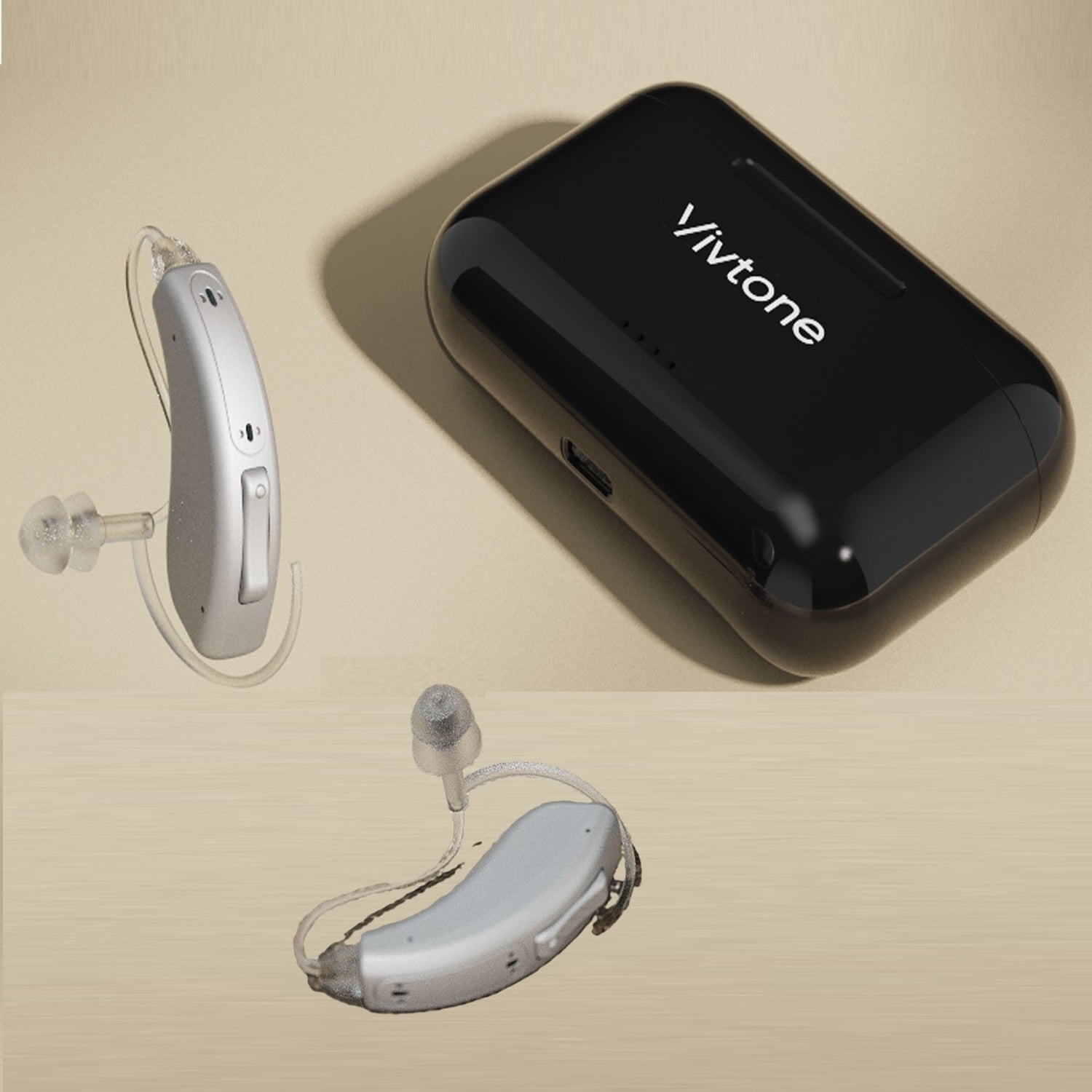 Vivtone lucid508-silver6 hearing aids