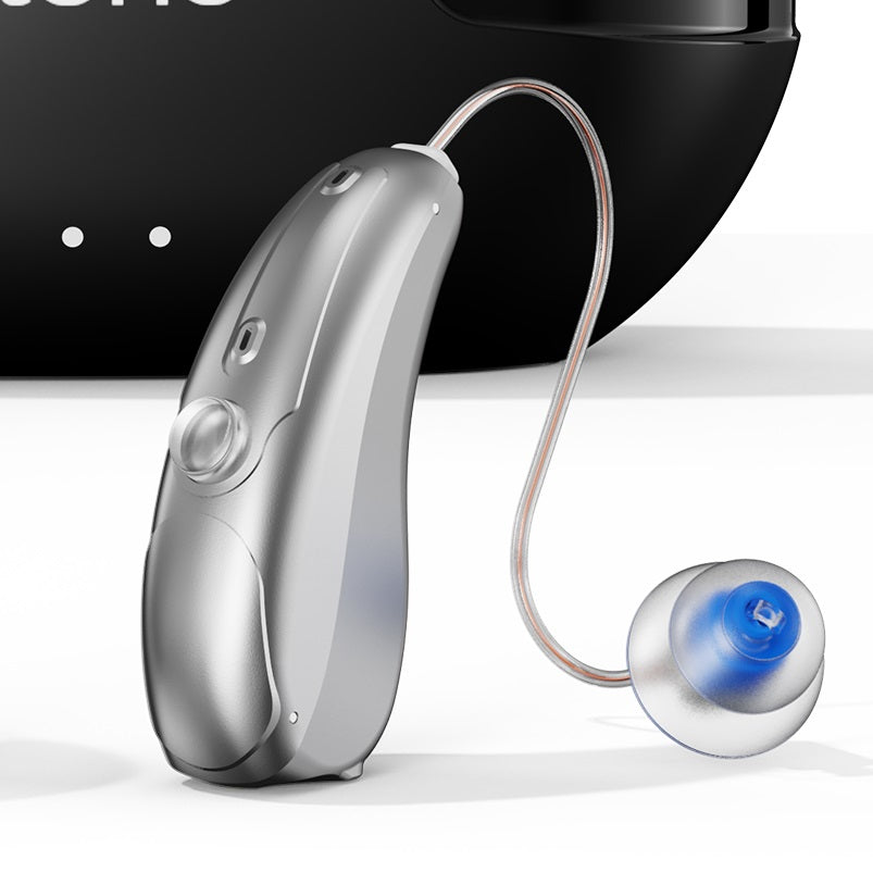 Vivtone Xpure hearing aid, in-ear hearing device.