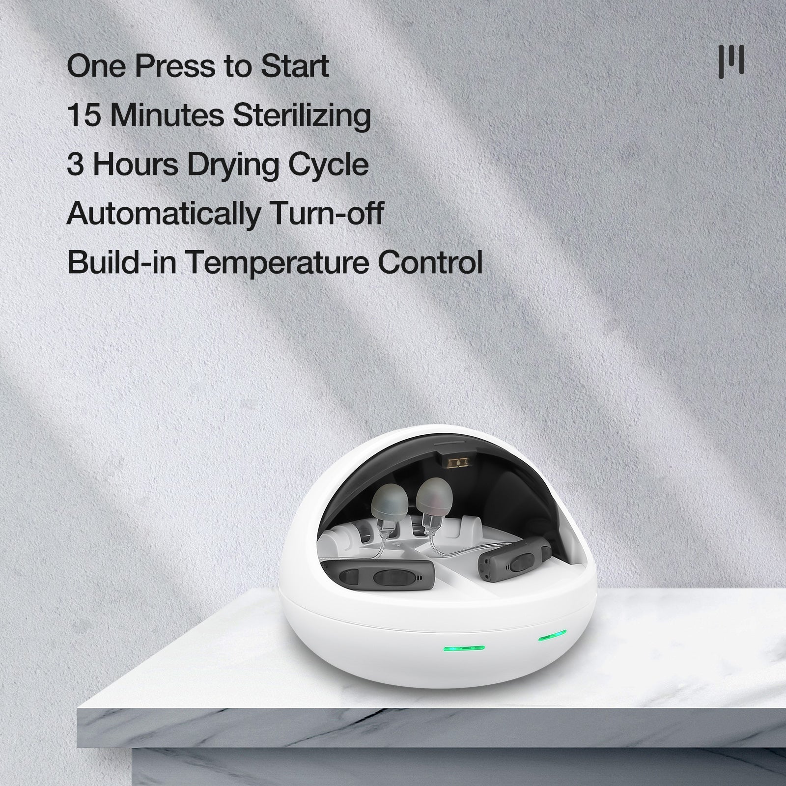 Vivtone DC02 Hearing Aid Dryer with Features