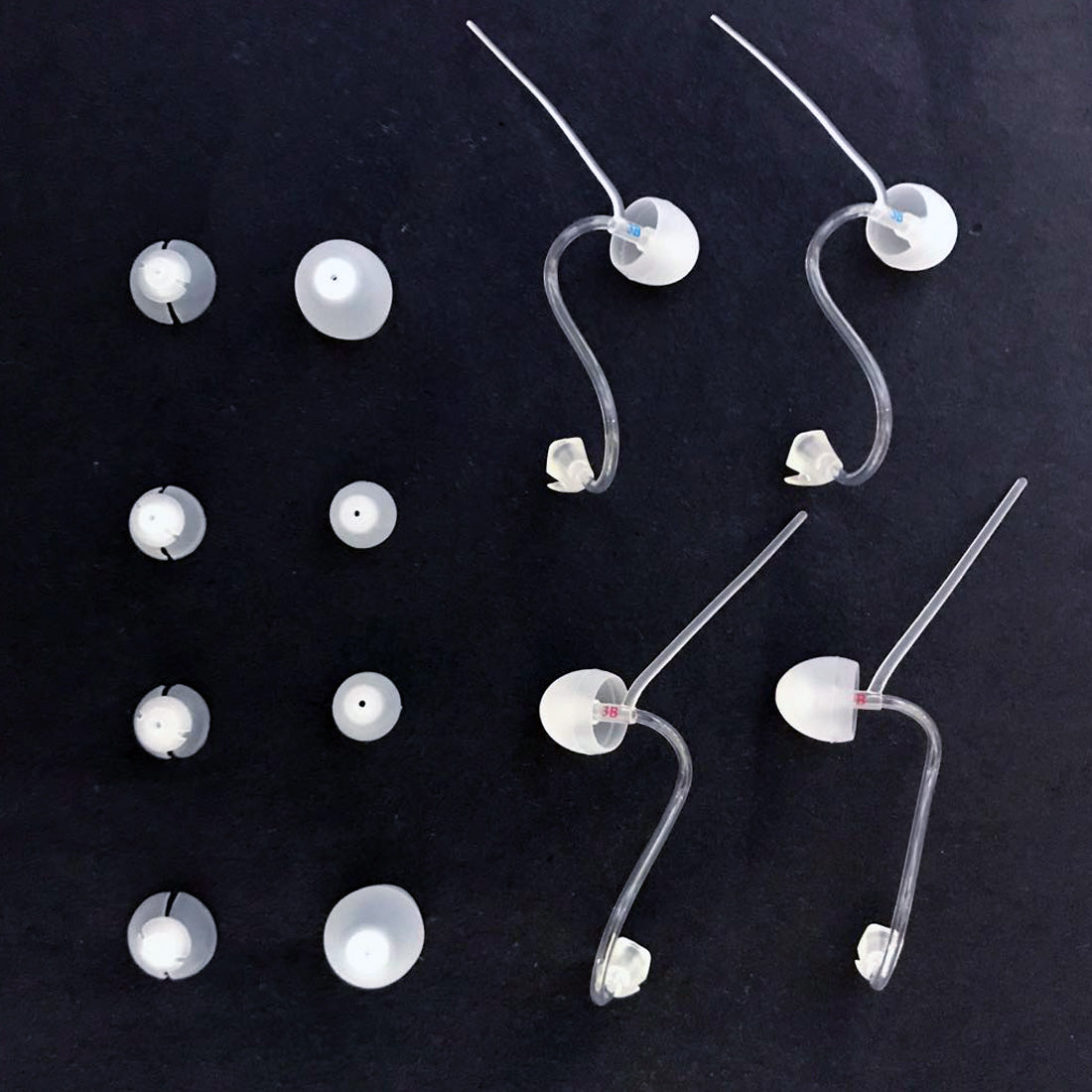 Hearing aid sound tubes and domes for Vivtone Pro20