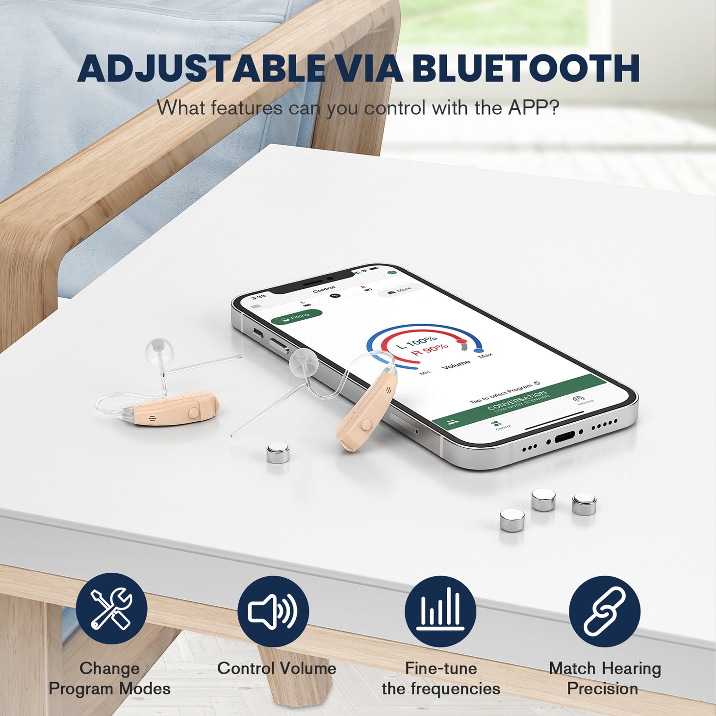 smart bluetooth hearing aid